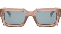 CELINE 3 Dots Pink Rectangular Sunglasses