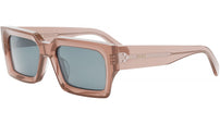 CELINE 3 Dots Pink Rectangular Sunglasses