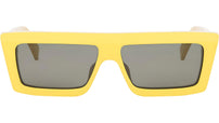 CELINE Monochroms Yellow Rectangular Sunglasses