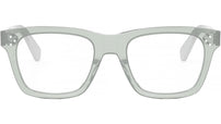 CELINE 3 Dots Green Square Eyeglasses