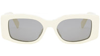 Triomphe Ivory Rectangular Sunglasses