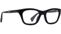 Boke Flower Black Geometric Eyeglasses