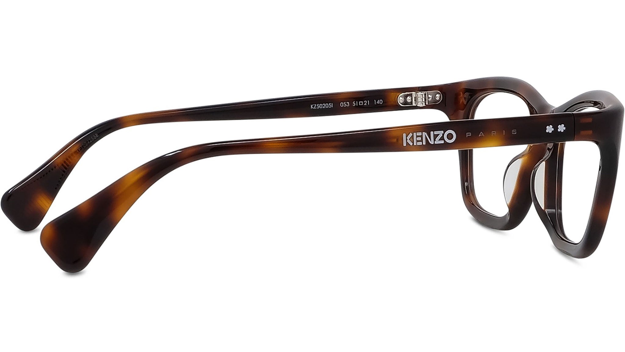 Boke Flower Havana Geometric Eyeglasses