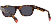 AKA Havana Geometric Sunglasses