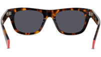 AKA Havana Geometric Sunglasses