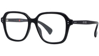 Boke Flower Black Square Eyeglasses