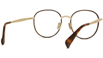 Boke Flower Yellow Round Eyeglasses