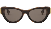 Fendi First Havana Round Sunglasses