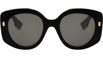 Fendi Roma Black Round Sunglasses