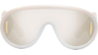 Paula's Ibiza Holographic White Mask Sunglasses