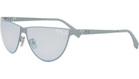 Fendi Cut Out Blue Cat Eye Sunglasses