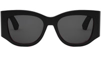 DiorNuit S1I Black Square Sunglasses