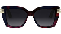 CDior S1I Red Havana Square Sunglasses