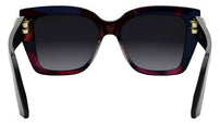 CDior S1I Red Havana Square Sunglasses