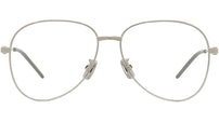 GV Speed Silver Pilot Eyeglasses