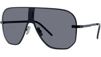 4Gem Black Shield Sunglasses