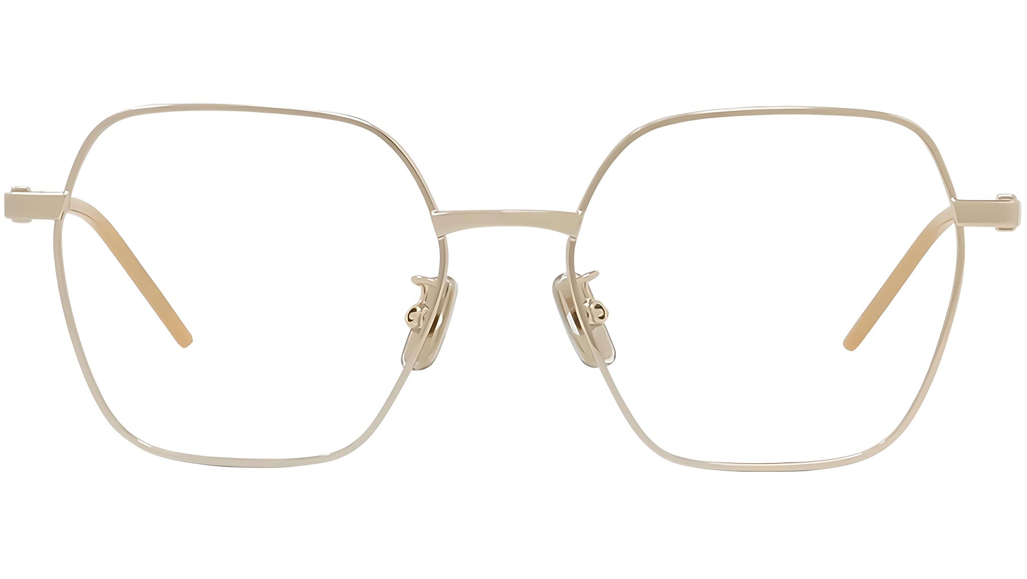 GV Speed Gold Geometric Eyeglasses