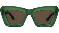 Anagram Green Cat Eye Sunglasses