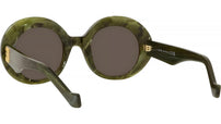 Anagram Green Oval Sunglasses