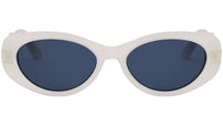 DiorSignature B8U White Butterfly Sunglasses