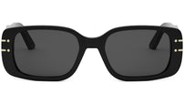 DiorSignature 12I Black Rectangular Sunglasses