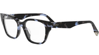 Fendi Way Havana Rectangular Eyeglasses