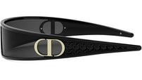 VeryDior M1U Black Mask Sunglasses