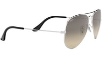 Aviator Gradient RB3025 003/32 Silver Grey