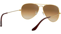 Aviator Gradient RB3025 001/51 Gold Brown