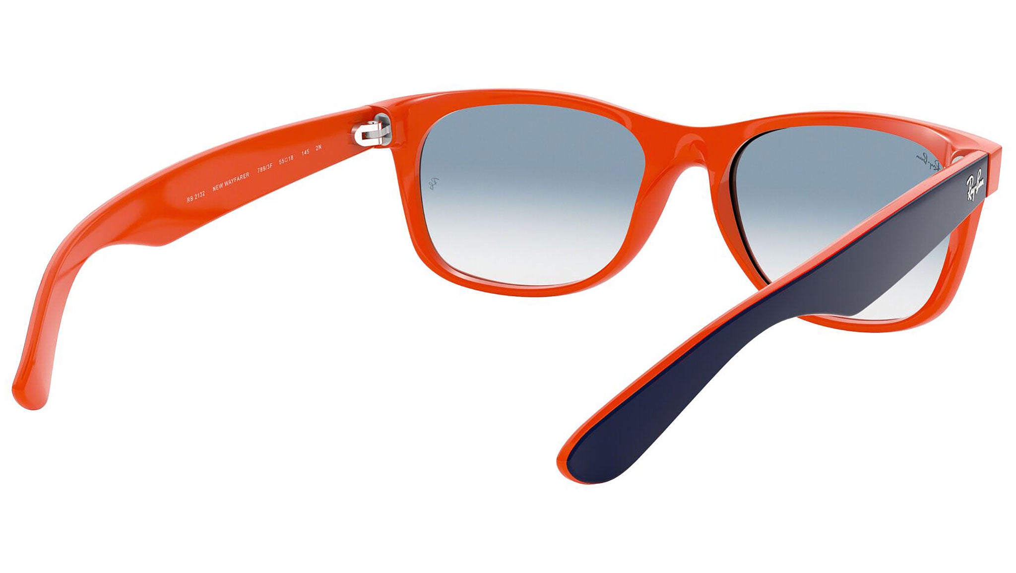 New Wayfarer Color Mix RB2132 blue and orange