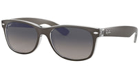 New Wayfarer Color Mix RB2132 gunmetal on transparent