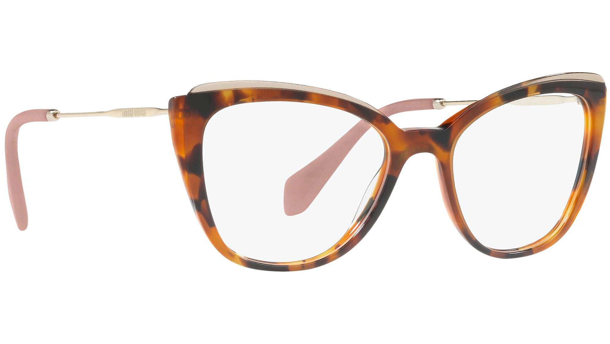 MU 02QV VX81O1 havana / top transparent brown