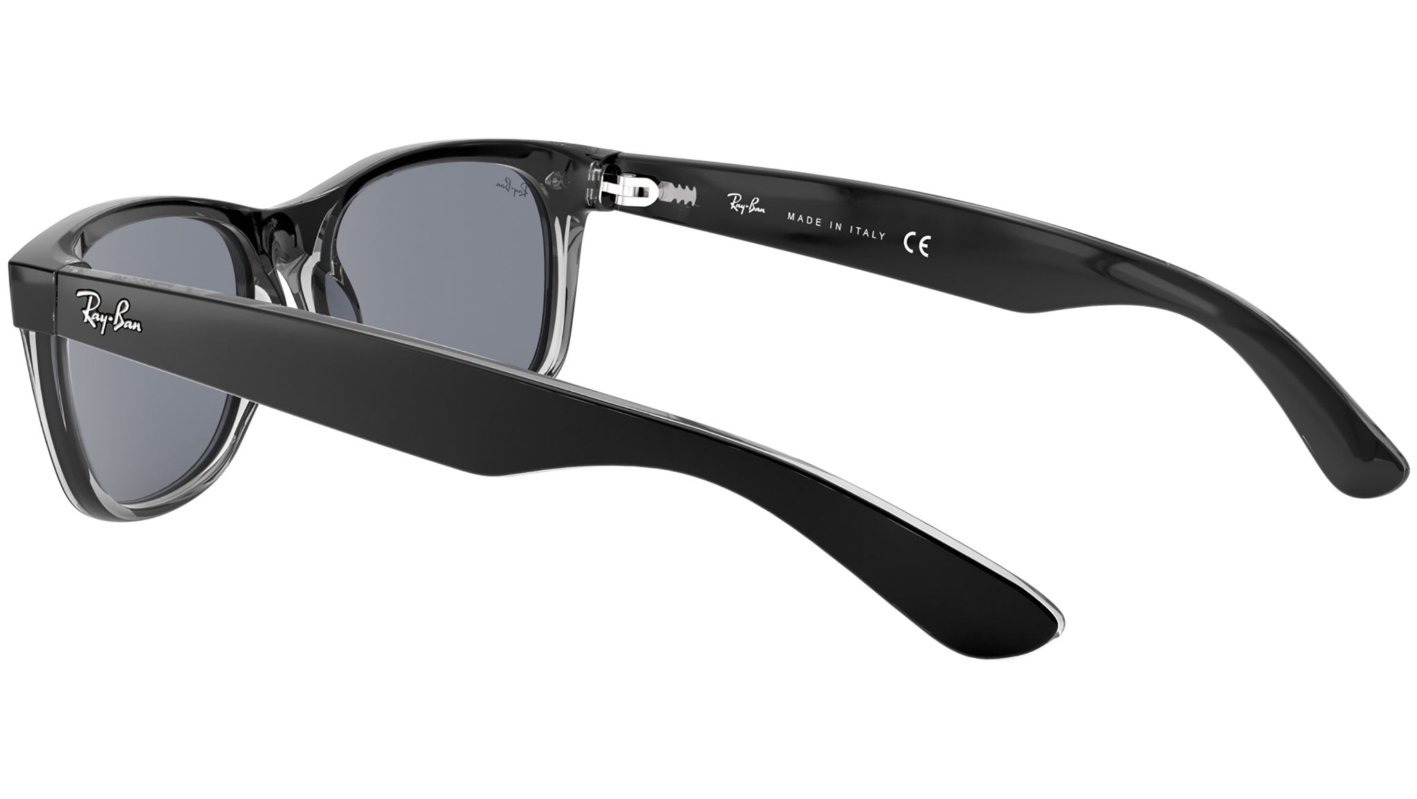 New Wayfarer RB2132 6398Y5 black/transparent