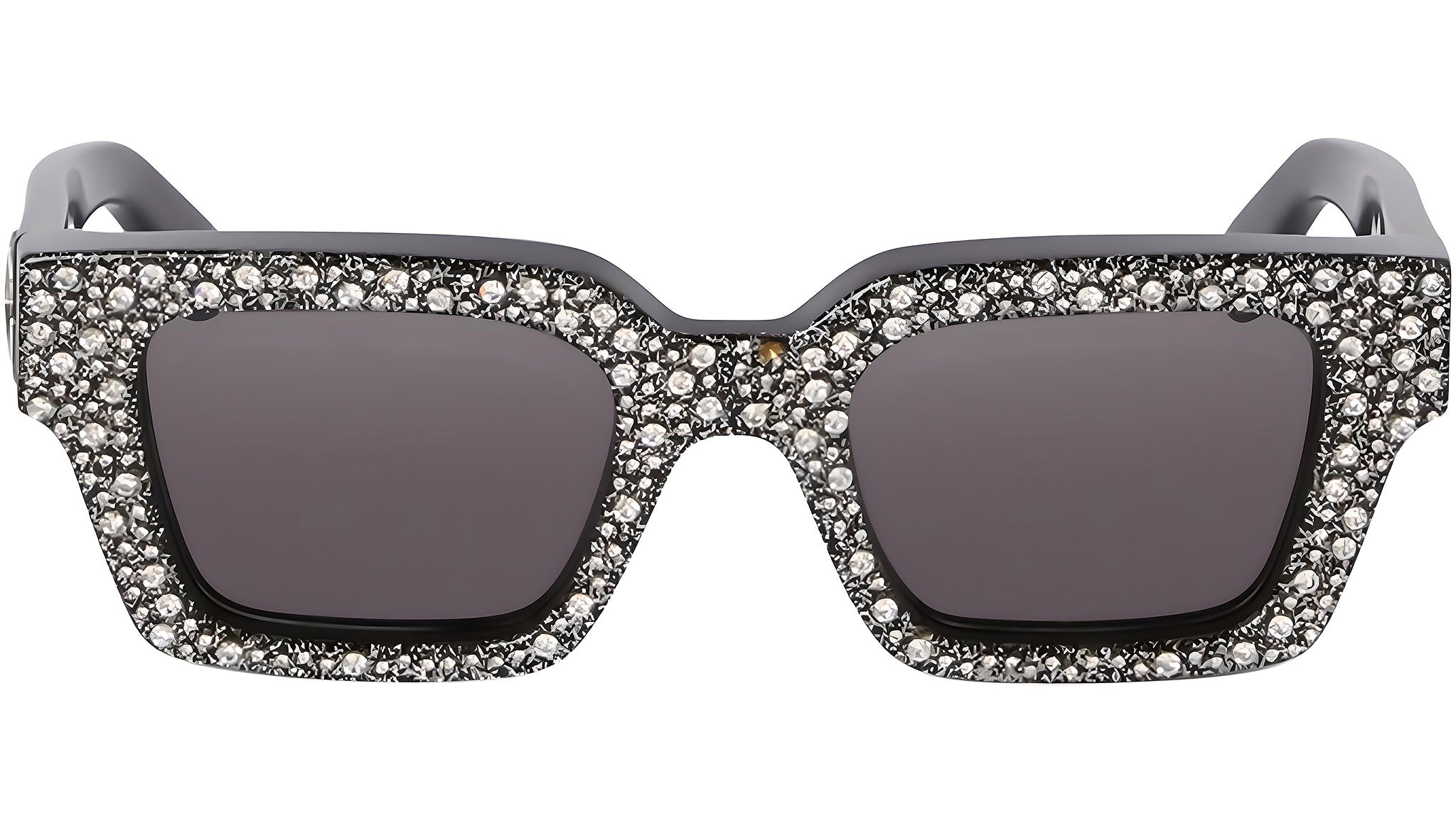 Virgil Rhinestones Silver Dark Grey