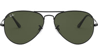 Aviator RB3689 black classic green