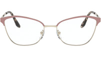 PR 62XV 07B1O1 matte pink and pale gold