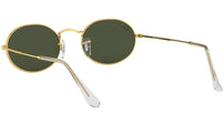 Oval RB3547 919631 Legend Gold Green