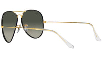 Aviator Full Color Legend RB3025JM 919671 Black On Gold