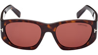 Cyrille-02 FT0987 52S Dark Havana Bordeaux