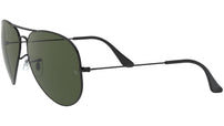 Aviator Large Metal II RB3026 L2821 Black Green