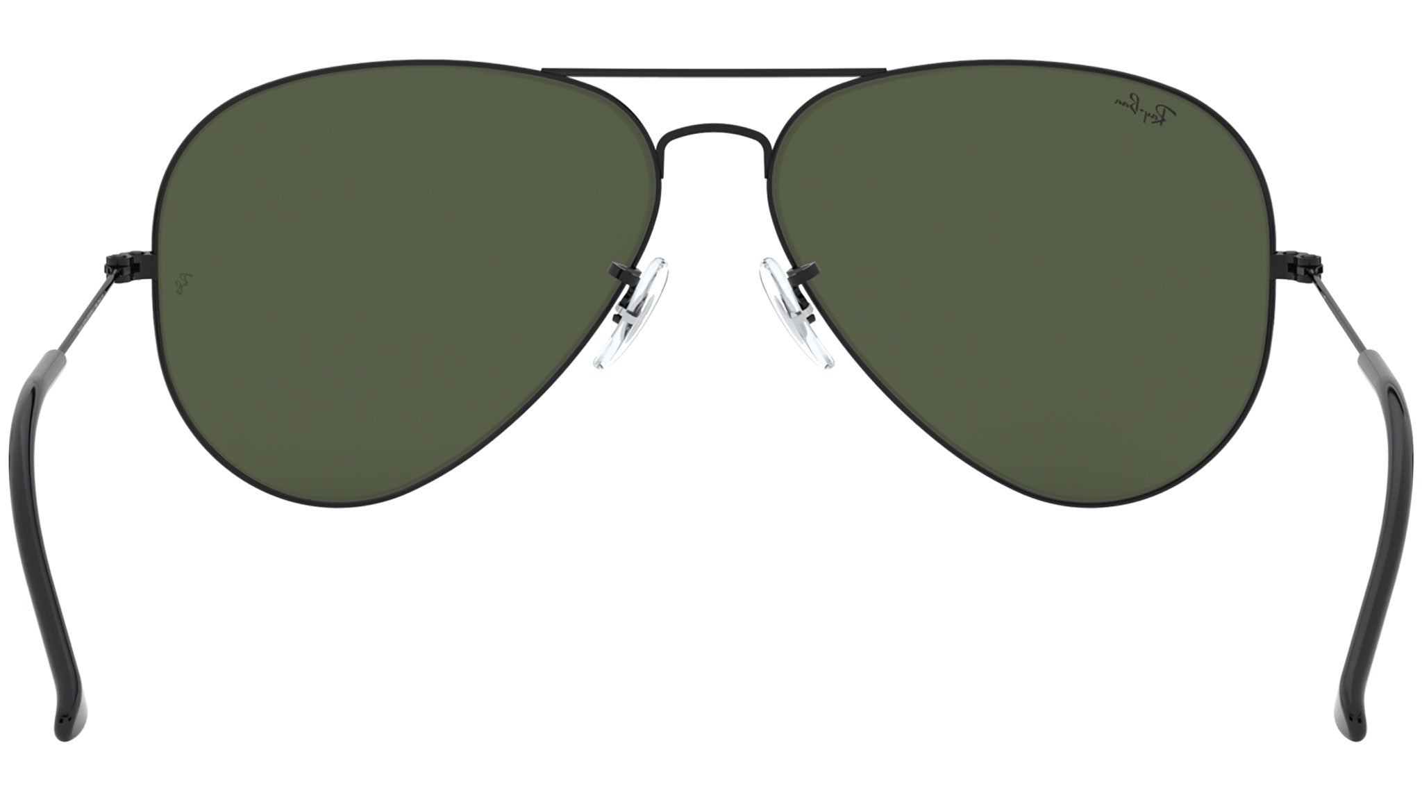 Aviator Large Metal II RB3026 L2821 Black Green